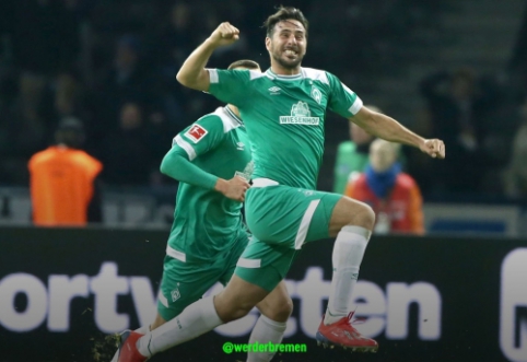 C. Pizarro became the record holder of the "Bundesliga" championships