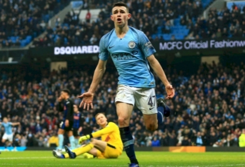 P. Guardiola celebrated P. Foden's performance in the FA Cup