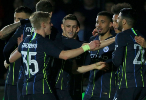 "Man City" easily advanced to the FA Cup quarterfinals