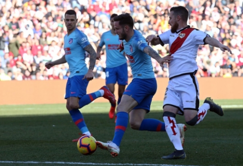 "Atlético" achieved victory against "Rayo Vallecano" thanks to a "ricochet"