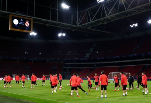 "Ajax" fans tried to disturb the peace of "Real" Madrid players at night