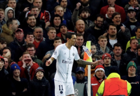 A. Di Maria after goal "Man Utd" fans attacked with uncensored words