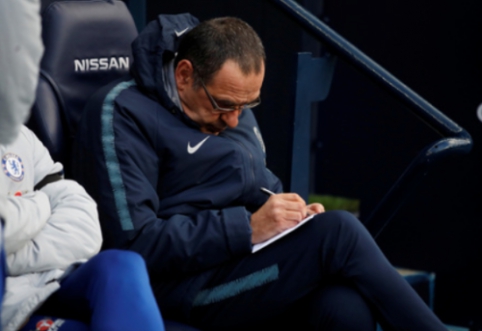 M. Sarri will fight for the future at "Chelsea" club in the upcoming month