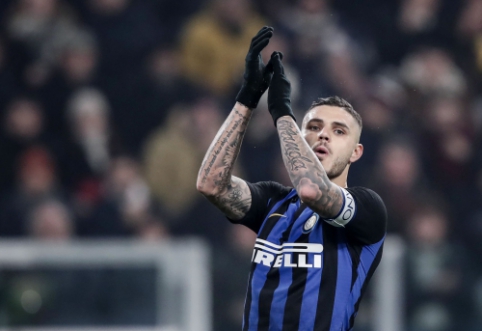 M. Icardi's crisis in the game: "Serie A" championship does not stand out from mid-December