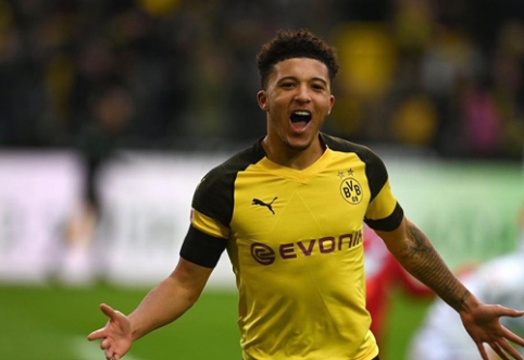 J.Sancho entered the history of the Bundesliga