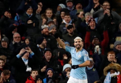 "Premier" league: S. Aguero shot the "Arsenal" team in Manchester