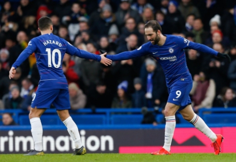 The duo of G. Higuain and E. Hazard speaking did not leave hope for the "Huddersfield" team