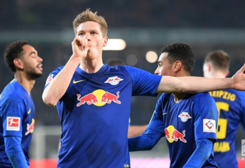 "Bundesliga": "RB Leipzig" easily dealt with the league's outsiders