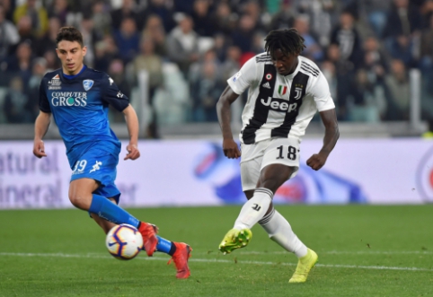 "Serie A": M. Kean led the "Juventus" team to victory, "Sampdoria" defeated "AC Milan"