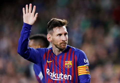 L. Messi named the five best football players on the planet