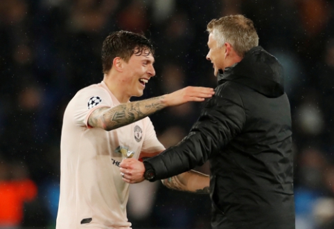 V. Lindelof: "I will be happy if Solskjaer stays in the team"