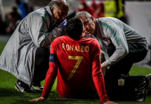 Injured C. Ronaldo does not panic: "I know my body"