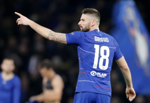 Unsatisfied O. Giroud: "I know that I will only play in the Europa League"