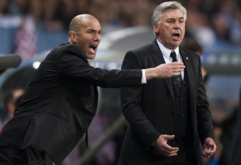 C. Ancelotti: "Zidane" and "Real" are created for each other"