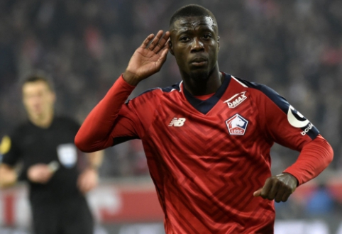 "Lille" accepted a lucrative offer from "Bayern" for N. Pepe