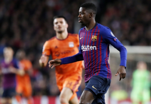 O. Dembele will not play for 3-4 weeks due to injury