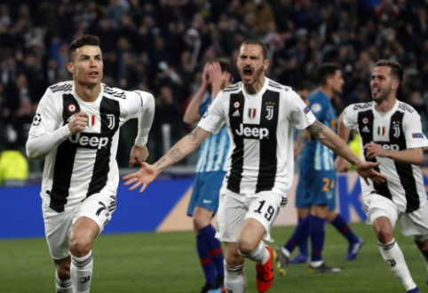 C. Ronaldo inspired "Juventus" eliminated "Atletico", "Man City" crushed "Schalke"