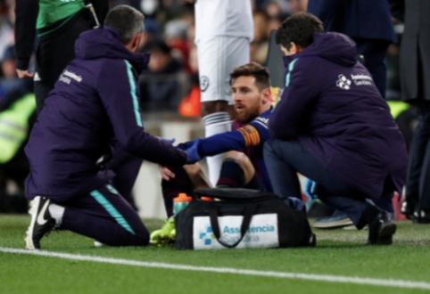 G.Pique: Blood was visible in L.Messi's mouth