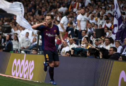 Rakitic's goal brought another victory to "Barca" in the "El Clasico" battle