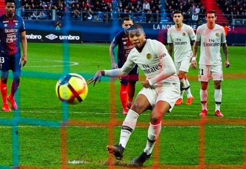 K.Mbappe saved the PSG team, "Monaco" played a draw