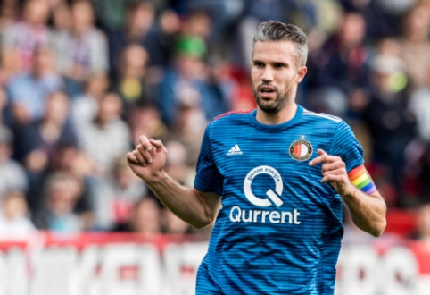 R. van Persie: "Ajax" are the favorites in the match against "Tottenham"