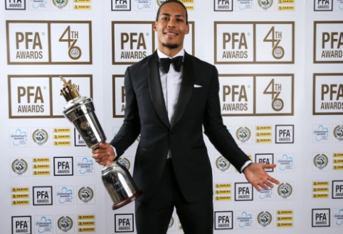 V. van Dijk - the best player of this season in the "Premier" league