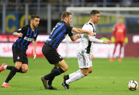 C. Ronaldo saved "Juventus" from defeat in Milan