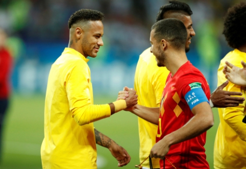 Neymar: "I would like to play on the same team with Hazard"