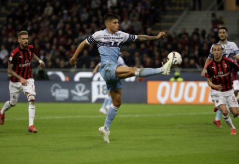 "Lazio" defeated "AC Milan" team and advanced to the "Coppa Italia" final