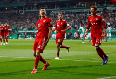 In the drama of "Bayern" with five goals, a place was earned in the German Cup final.