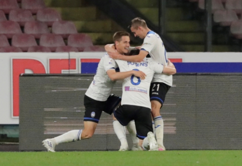 "Atalanta" defeated "Napoli" and continues the fight for a place in the Champions League