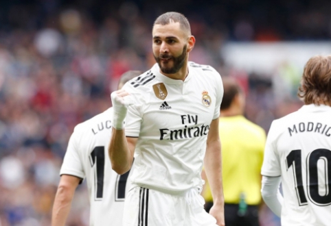 K. Benzema, approaching his record, is not afraid of competition in the striker position