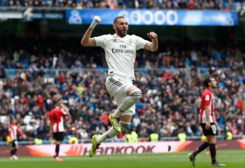 "Real" beat "Athletic" and K. Benzema scored a hat-trick