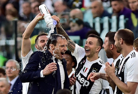 M.Allegri spoke about his future after triumph