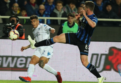 "Atalanta" lost important points in the fight for a place in the Champions League