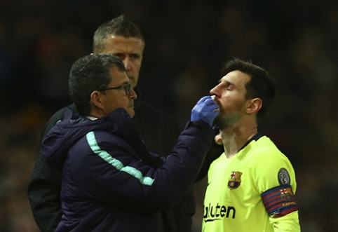 C. Smallingas about the incident with L. Messi: "He realized it was just a playing episode"