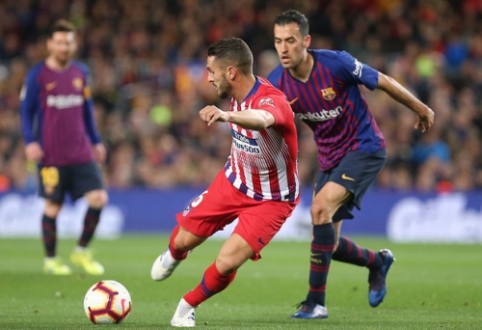 Koke: "Every time we arrive at 'Camp Nou', strange things happen"