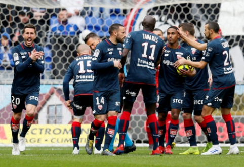 "Ligue 1": "Dijon" sensationally defeated "Lyon", "Monaco" played on par with underdogs