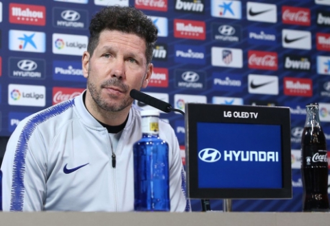 D. Simeone: "If we beat "Barça", we still have a chance in the title race"