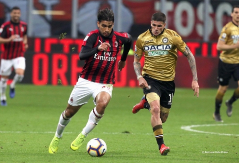 "AC Milan" failed to beat "Udinese" team, "Juventus" secured another victory