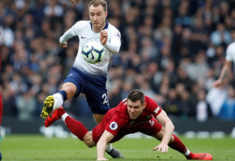 C. Eriksen repeated D. Beckham's record