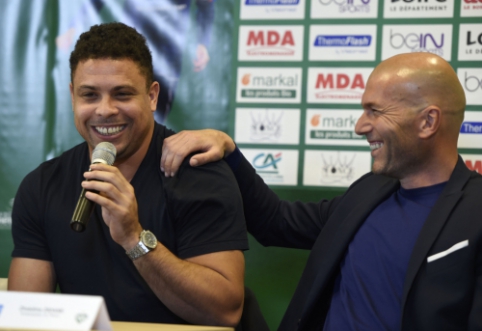 Ronaldo: "I never imagined that Zinedine Zidane would become a coach"