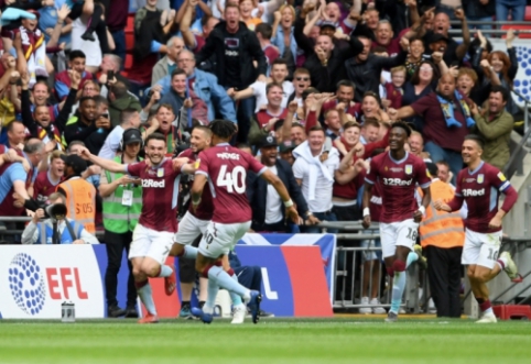 "Aston Villa" returns to the "Premier" League after a three-year break