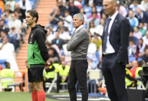 "Real Betis" fires Q. Setien after victory in Madrid