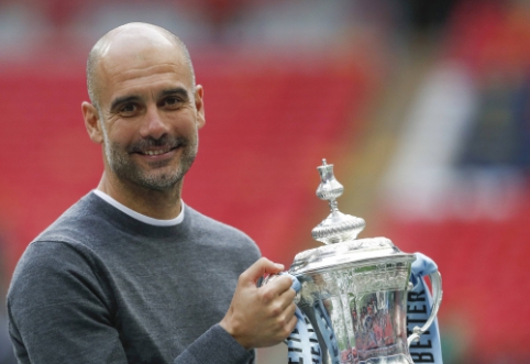 P. Guardiola: "Winning the treble in England is harder than triumphing in the Champions League"