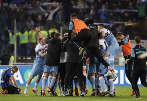 "Lazio" won the Italian Cup after a six-year break