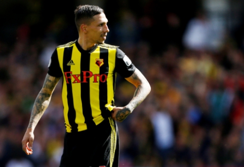 Good news for "Watford" team: J. Holebas' red card cancelled.