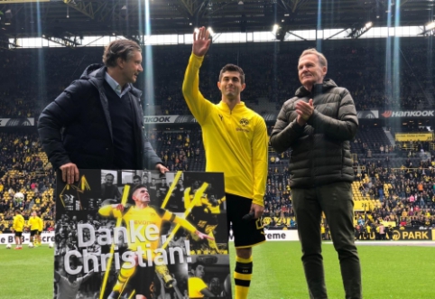 C. Pulisic said goodbye to BVB fans