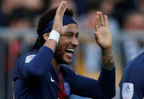 Neymar played a significant role in the victory against "Angers"