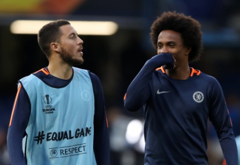 Willian hopes that E. Hazard will stay at "Chelsea"